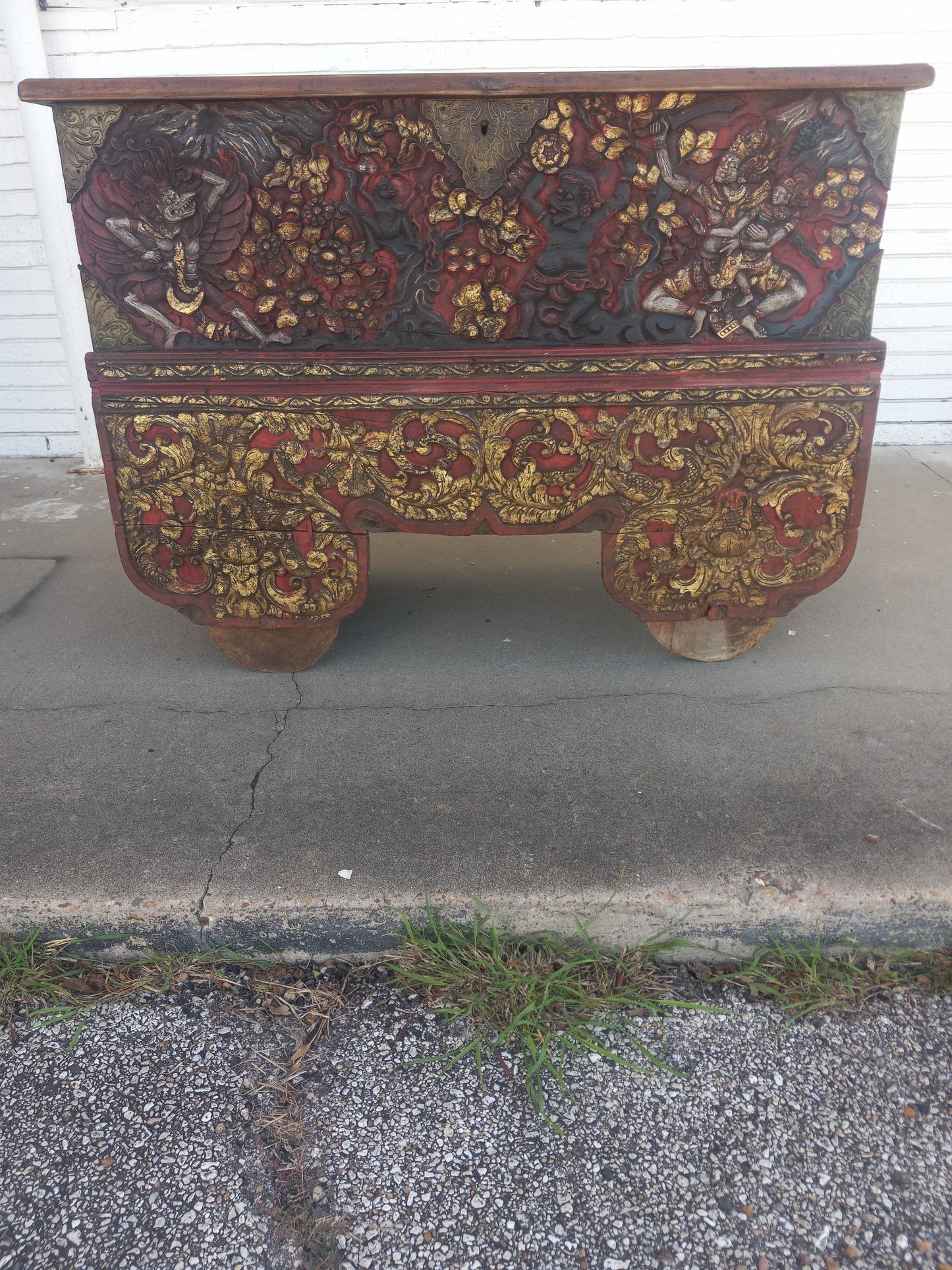 Gilded Wedding Coffer