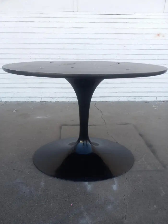 Knoll Saarinen Black Marble top table 78”