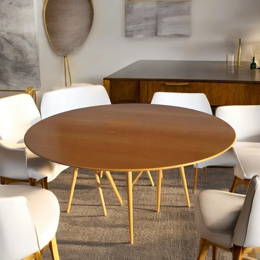 36″ Round Toothpick Cactus Table by Lawrence Laske for Knoll