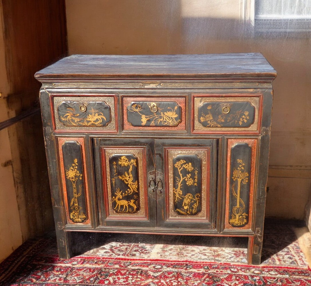 38.5″ Antique Chinese Cabinet (MS10143)