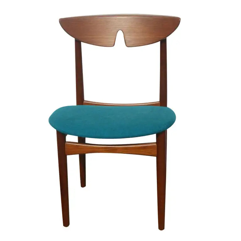 (3) Vintage Mid Century Kurt Ostervig Danish Teak Dining Chairs ( abp69 ) (MR11302)