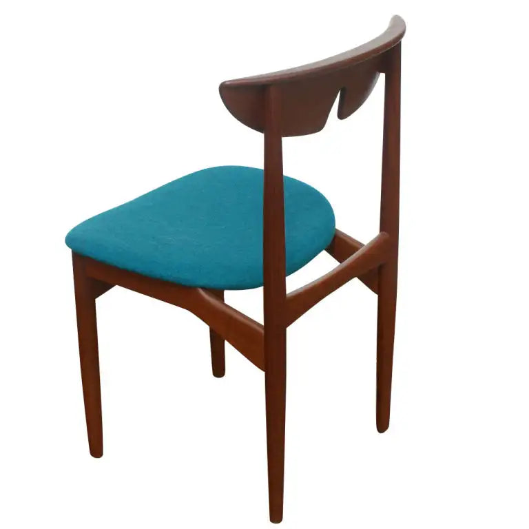 (3) Vintage Mid Century Kurt Ostervig Danish Teak Dining Chairs ( abp69 ) (MR11302)