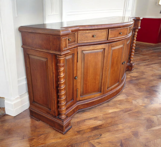 95″ Carved English Style Sideboard Server Buffet (MR16038)