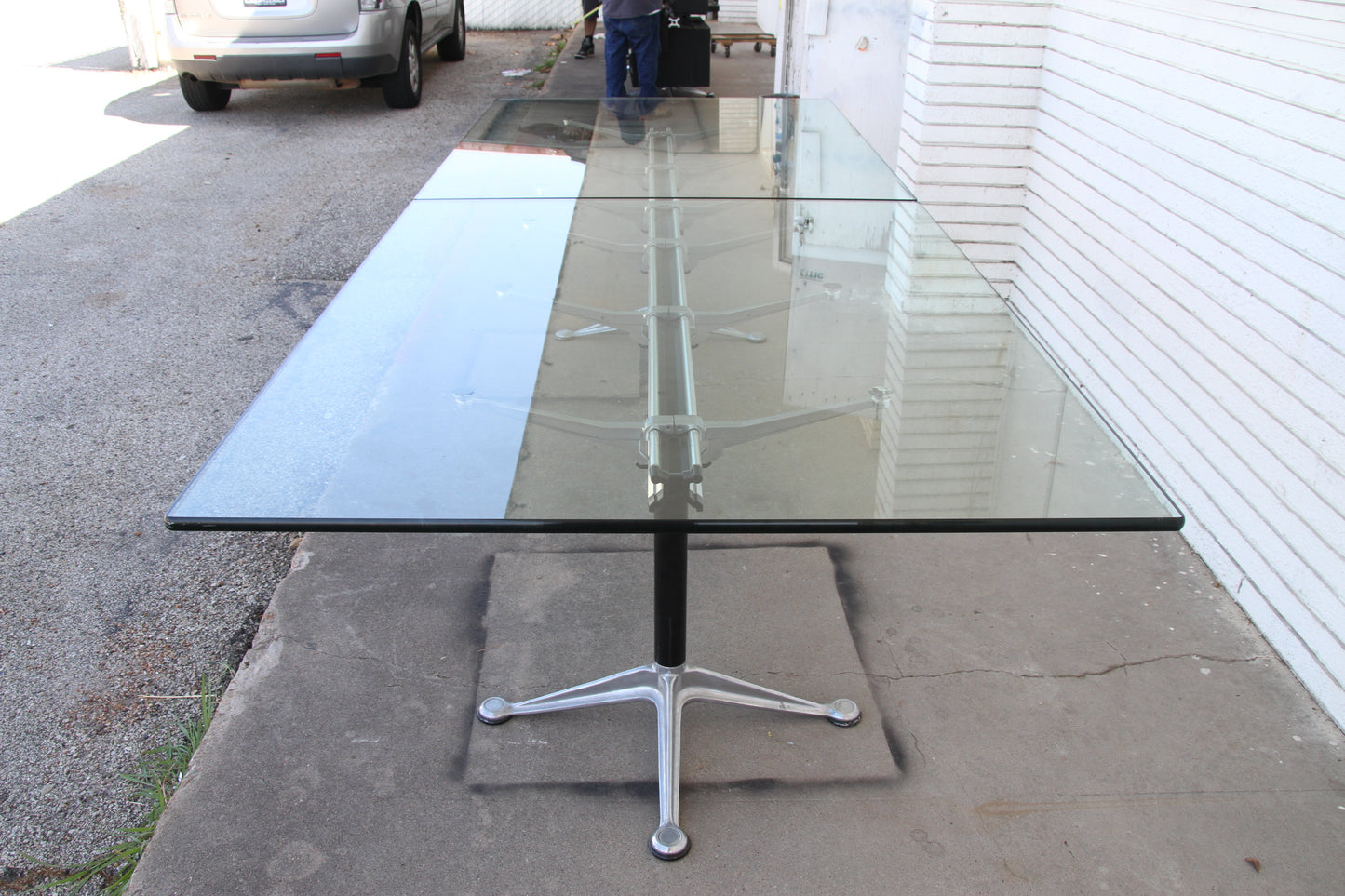 Burdick Glass table