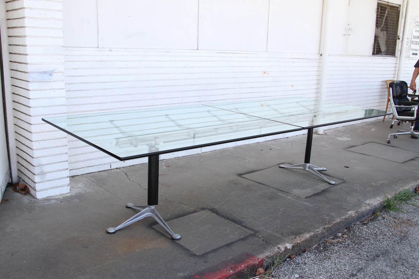 Burdick Glass table