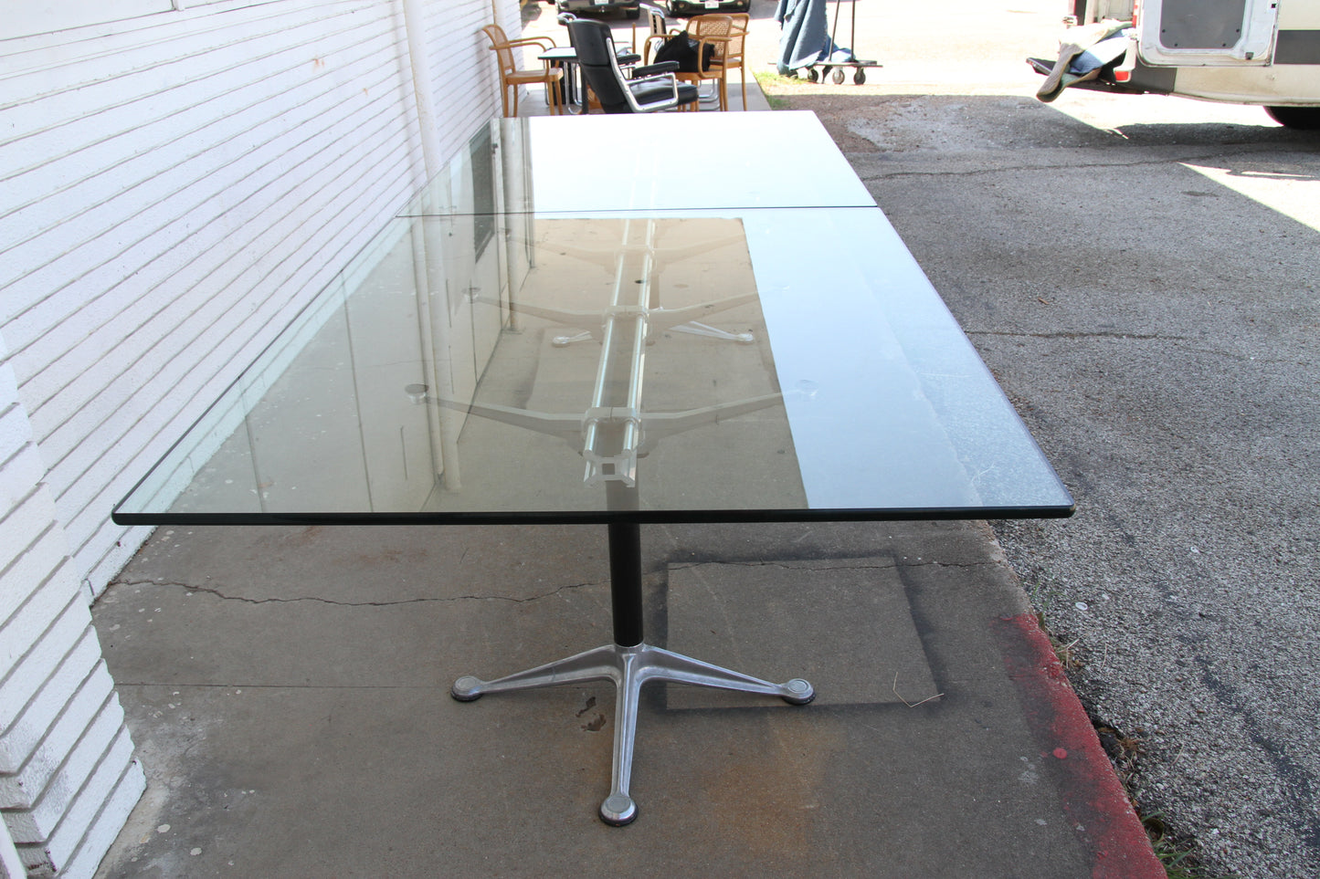 Burdick Glass table