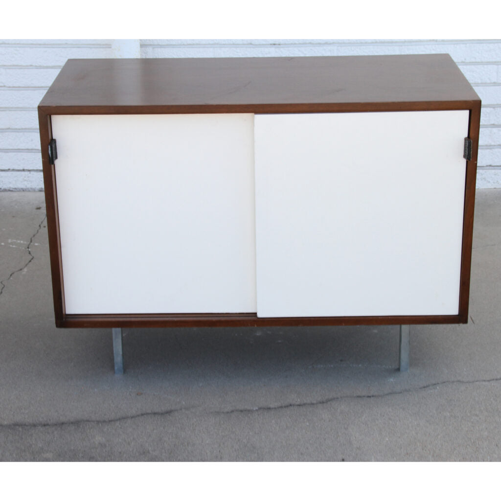 Knoll Credenza with Luxurious Leather Top
