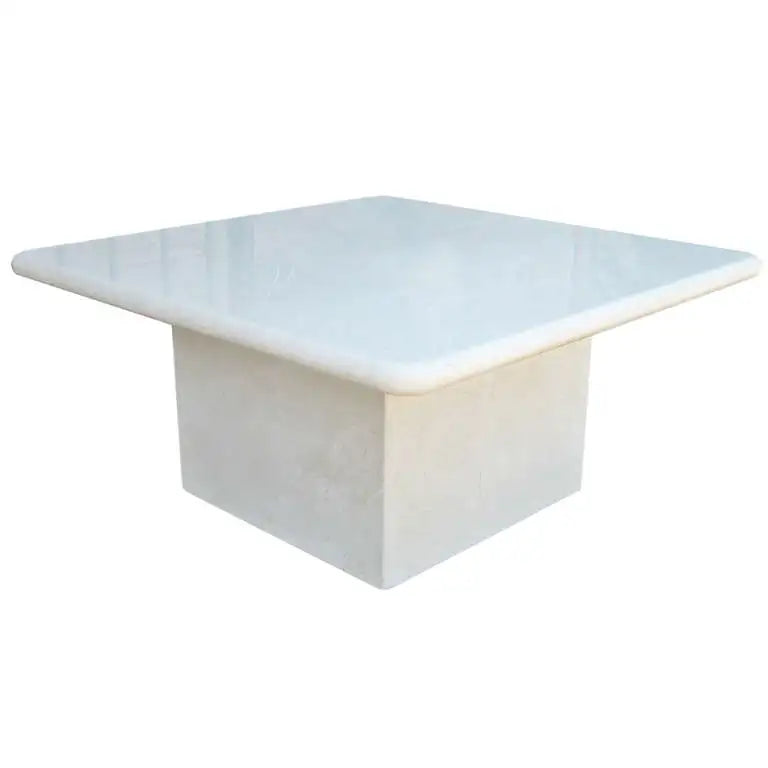 Crema Marfil Marble Occasional Table Made In Spain