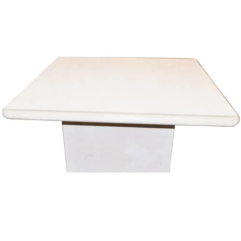 Crema Marfil Marble Occasional Table Made In Spain