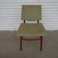 Vintage Scandinavian Dining Side Chairs Set