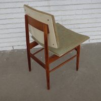 Vintage Scandinavian Dining Side Chairs Set