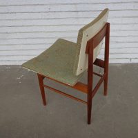 Vintage Scandinavian Dining Side Chairs Set