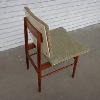 Vintage Scandinavian Dining Side Chairs Set