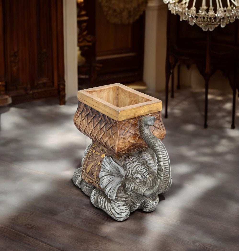 Elephant Décor Planter