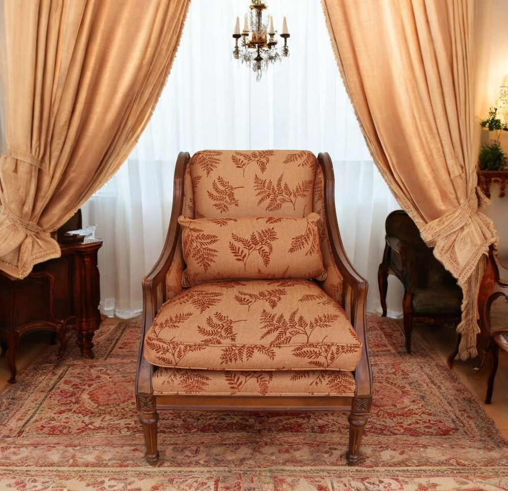 Henredon Empire Style Lounge Chair