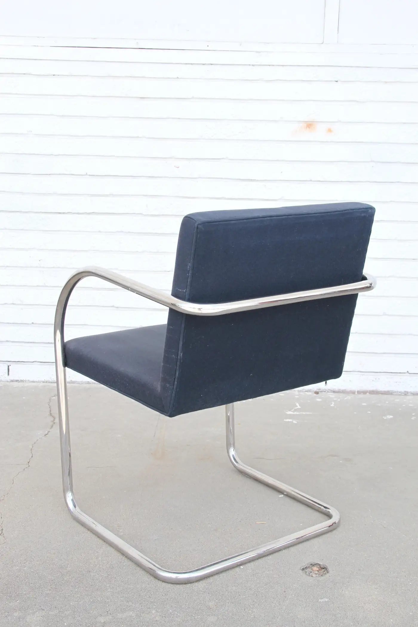 Set of 6 Knoll Mies Van Der Rhoe Tubular BRNO Chairs