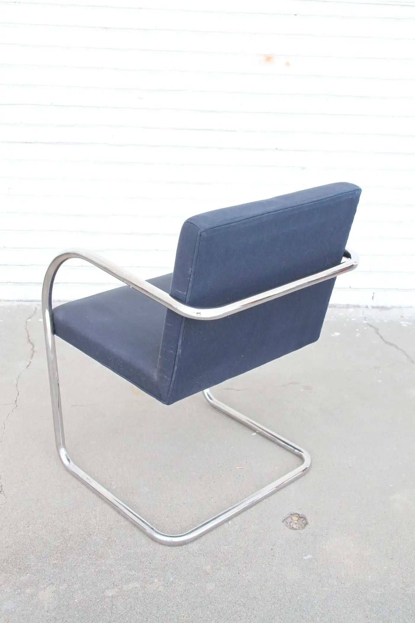 Set of 6 Knoll Mies Van Der Rhoe Tubular BRNO Chairs