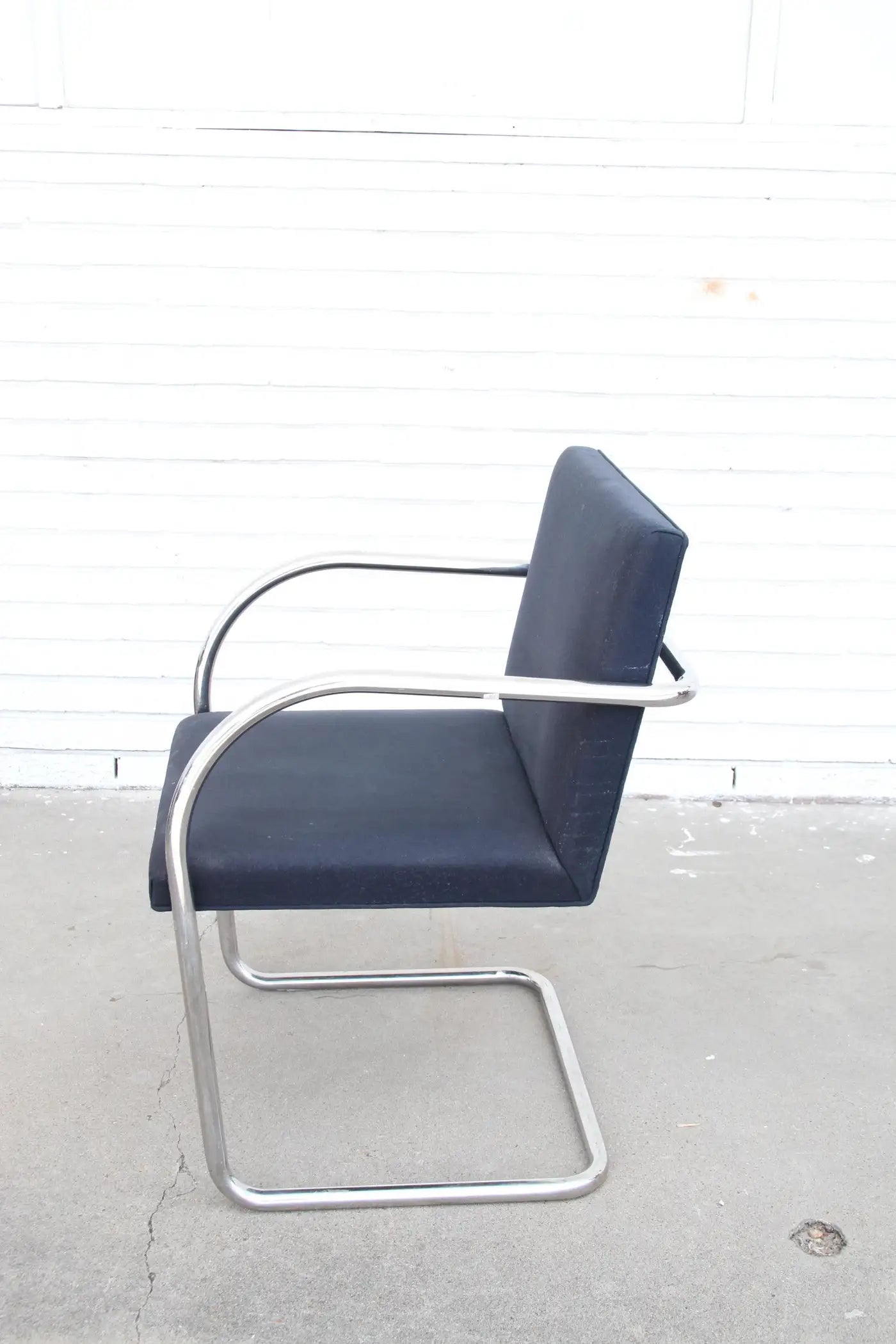 Set of 6 Knoll Mies Van Der Rhoe Tubular BRNO Chairs