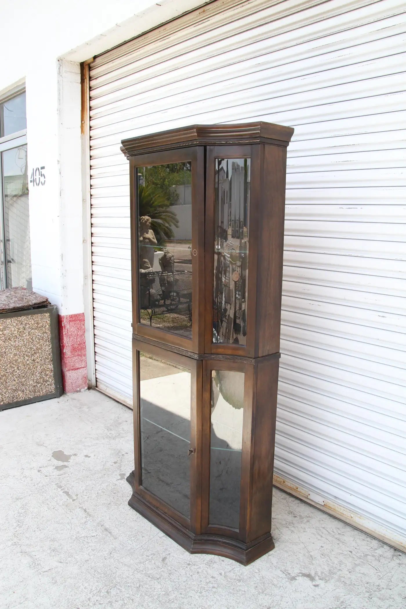 Philip Reinisch Glass Display Cabinet