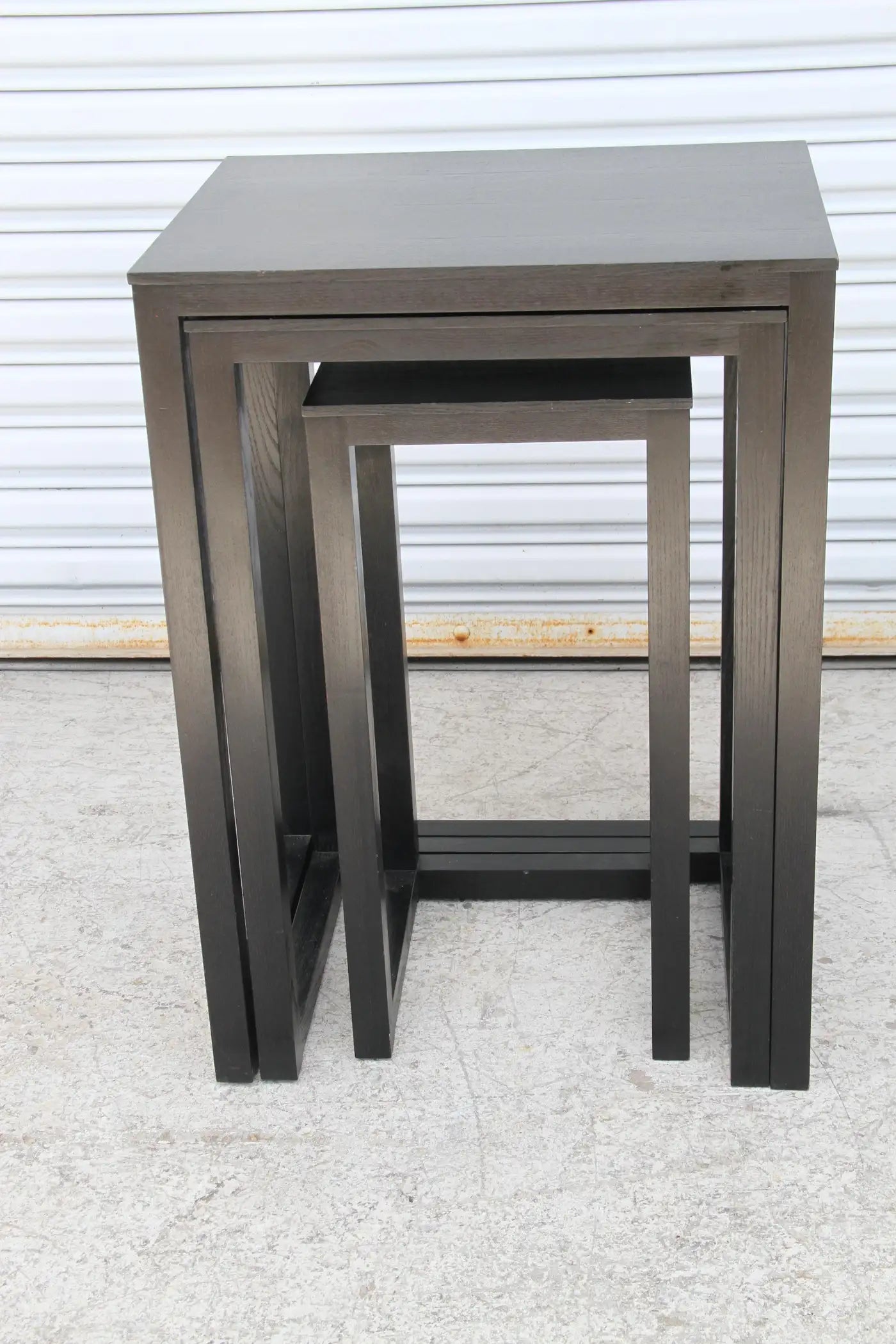 Josef Hoffman Ebonized Nesting Tables