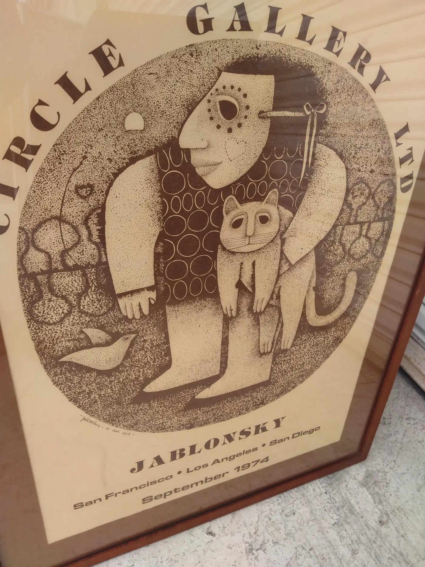 Jablowsky Circle Gallery Ltd. Exhibition Poster