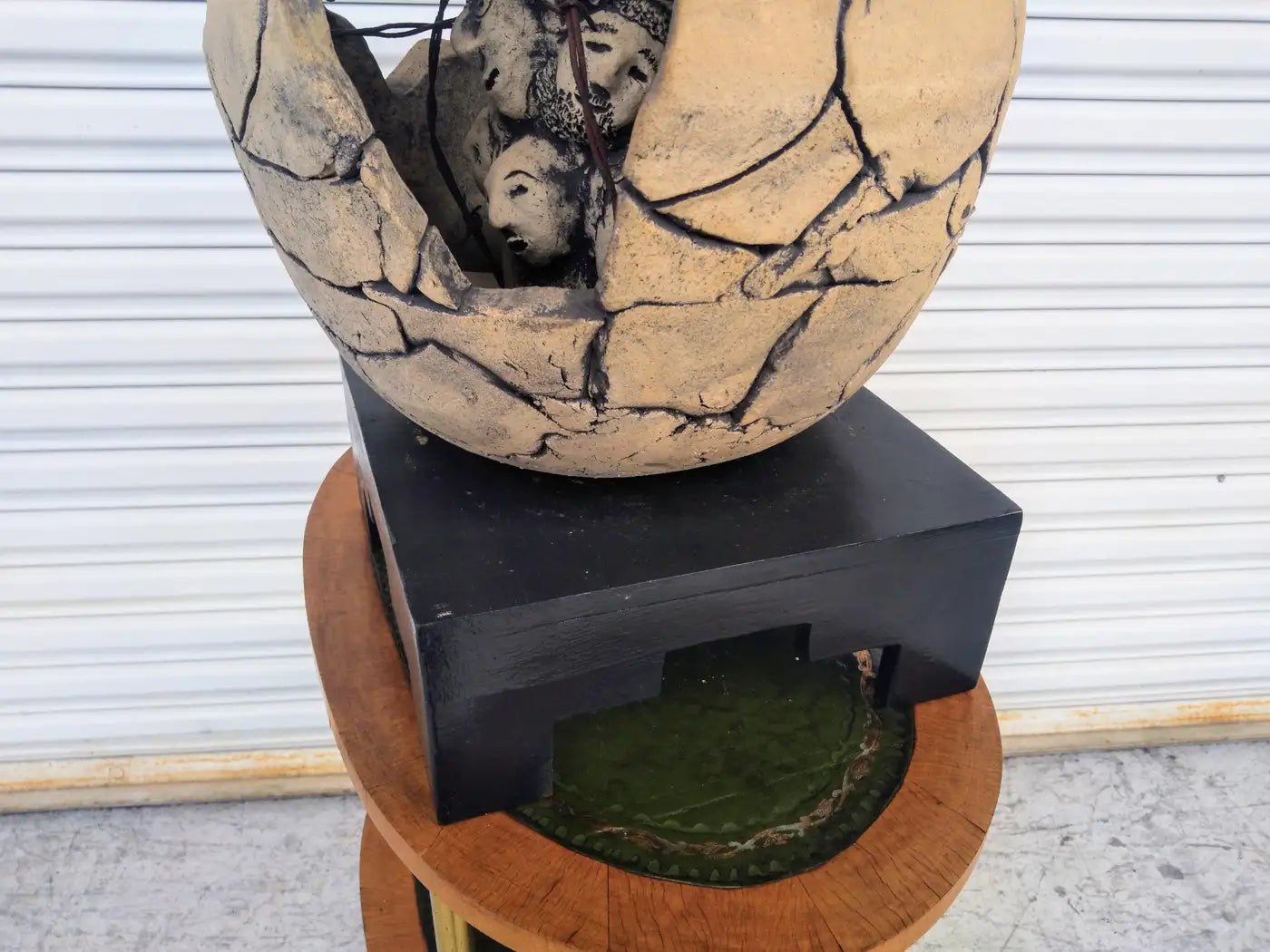 Bruny Graves Raku Sculpture