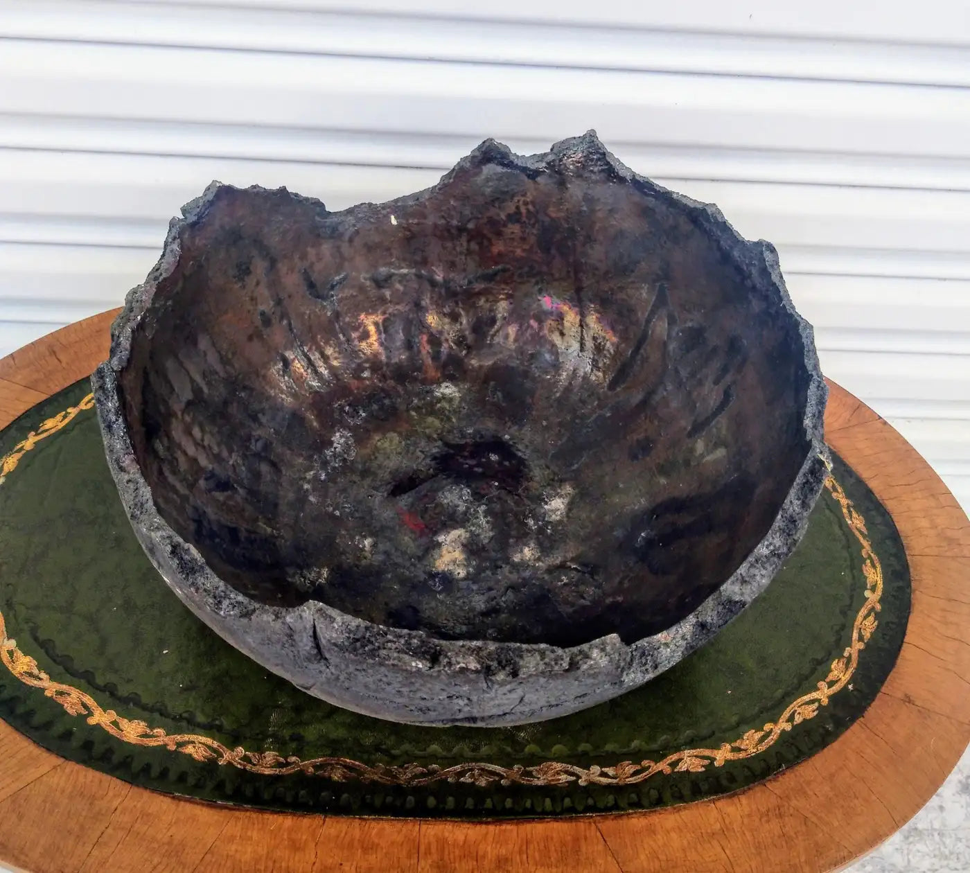 Bruny Graves Large Raku Pottery Bowl