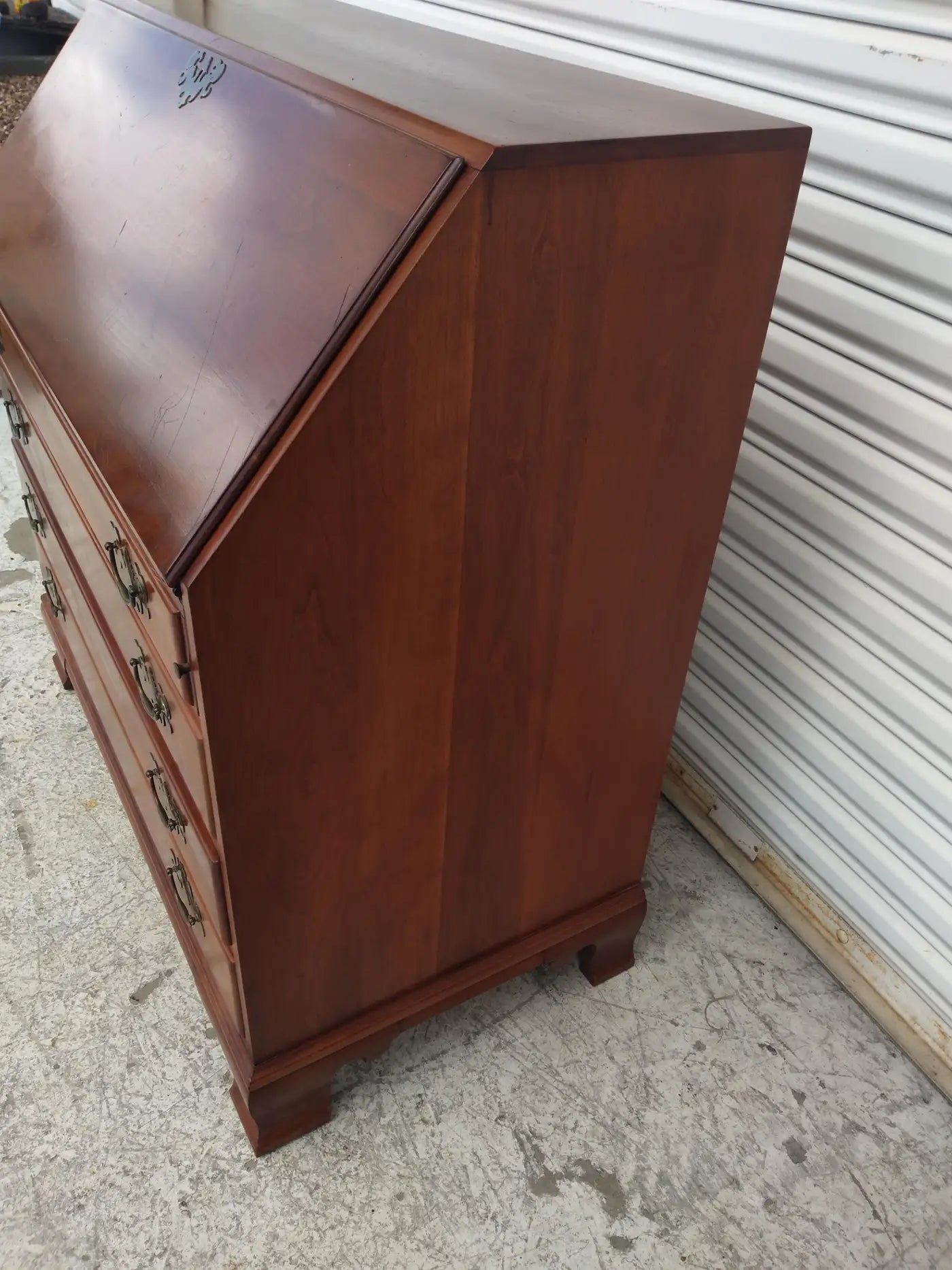 4 Drawer Willett Wildwood Cherry Secretary