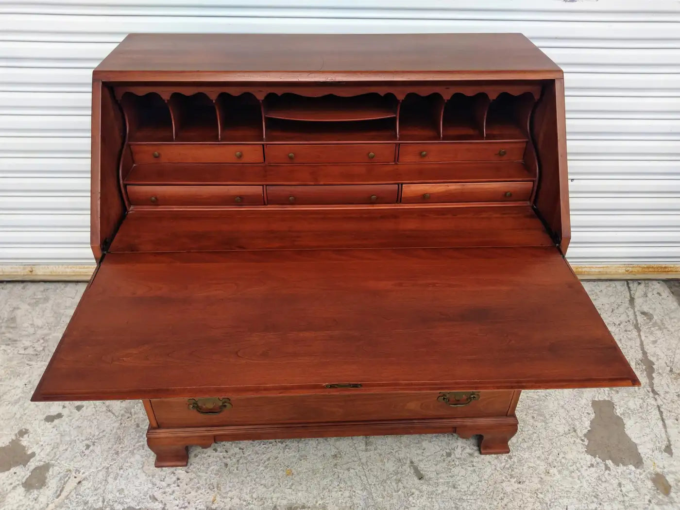 4 Drawer Willett Wildwood Cherry Secretary