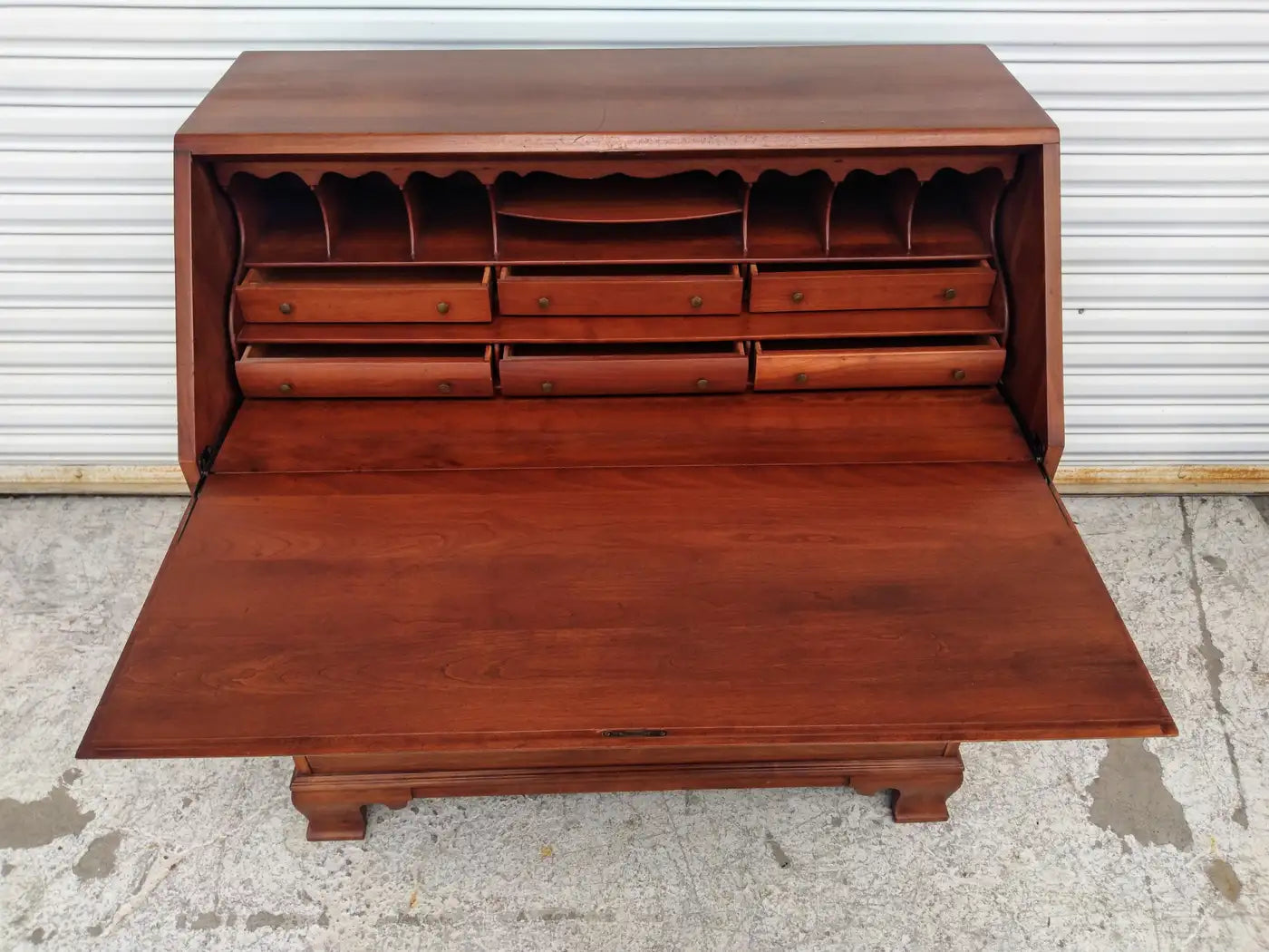 4 Drawer Willett Wildwood Cherry Secretary