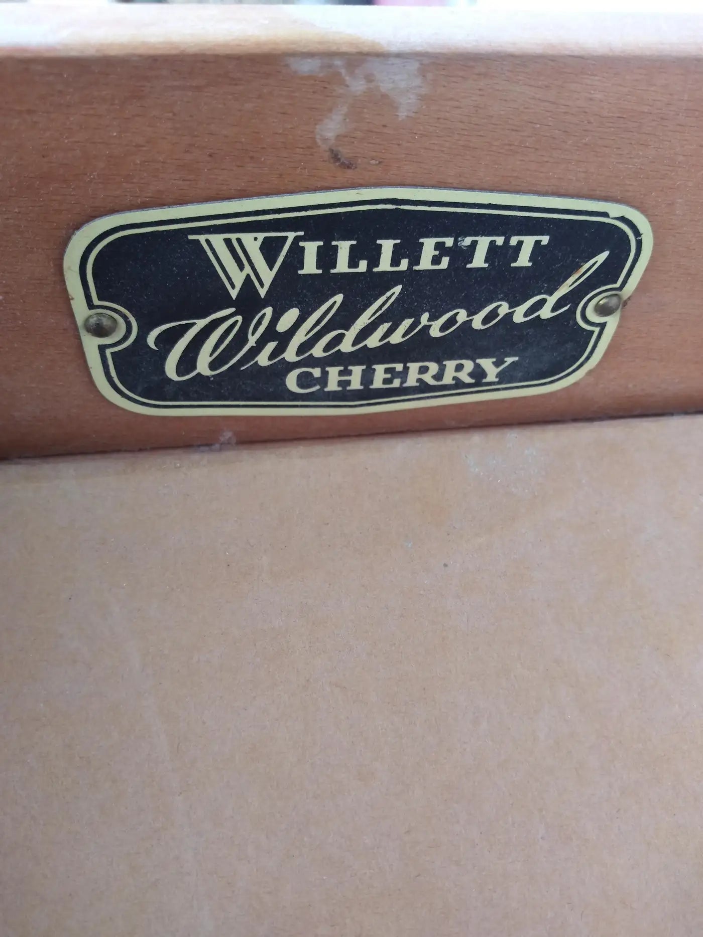 4 Drawer Willett Wildwood Cherry Secretary