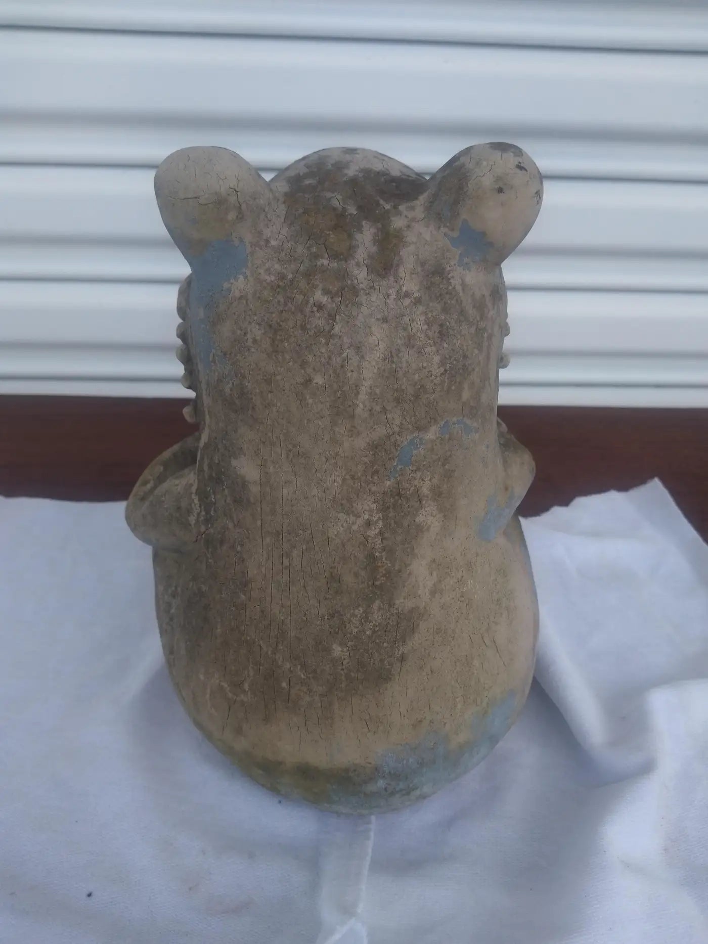 Vintage Indoor/Outdoor Resin Cast Frog