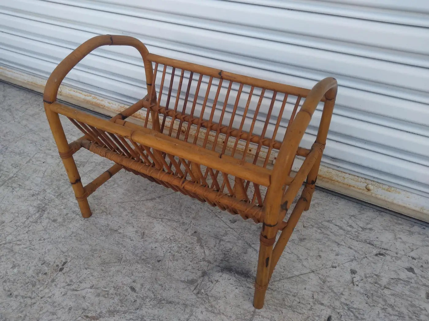 Bamboo Boho Chic Magazine Rack