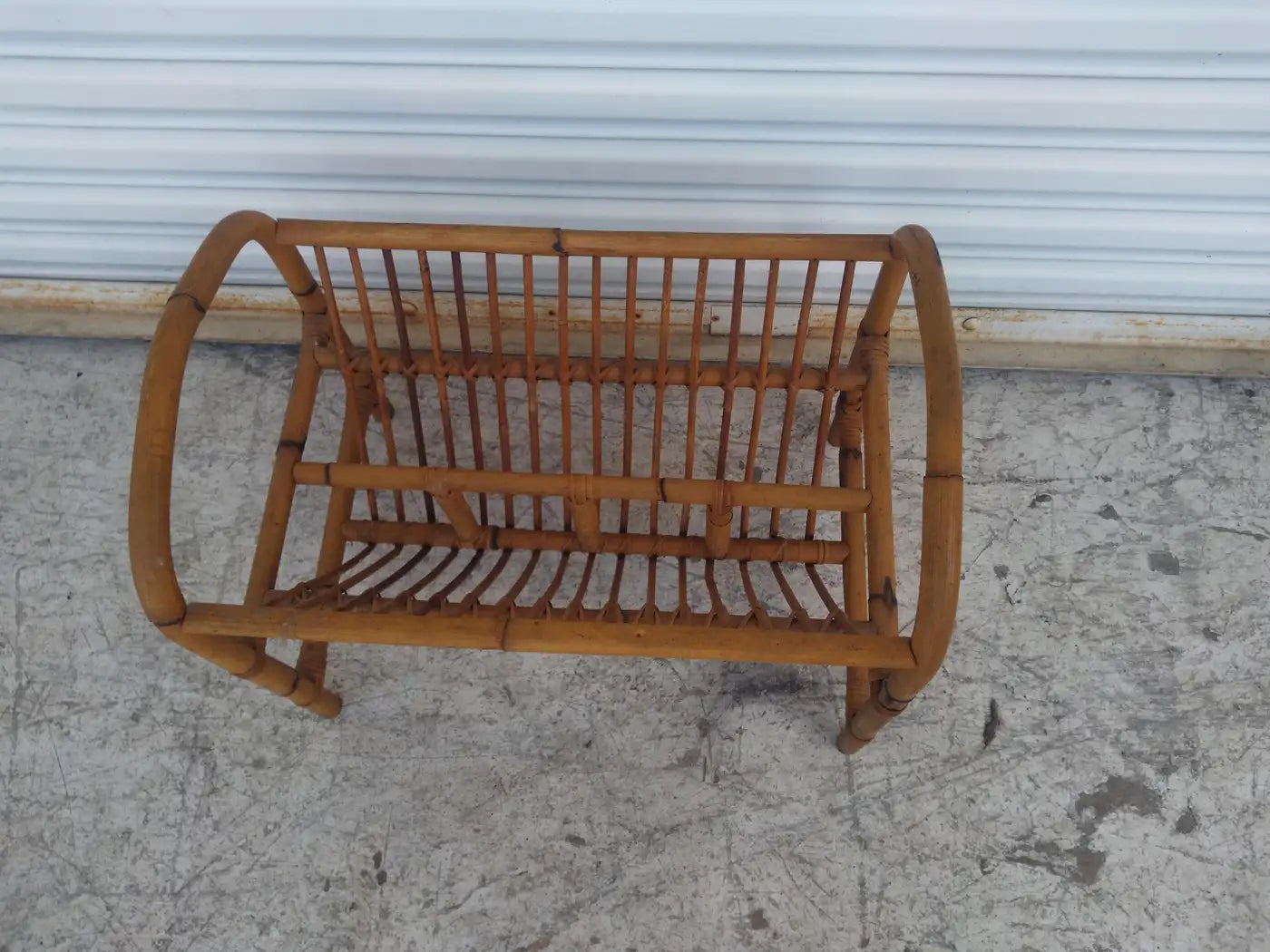 Bamboo Boho Chic Magazine Rack