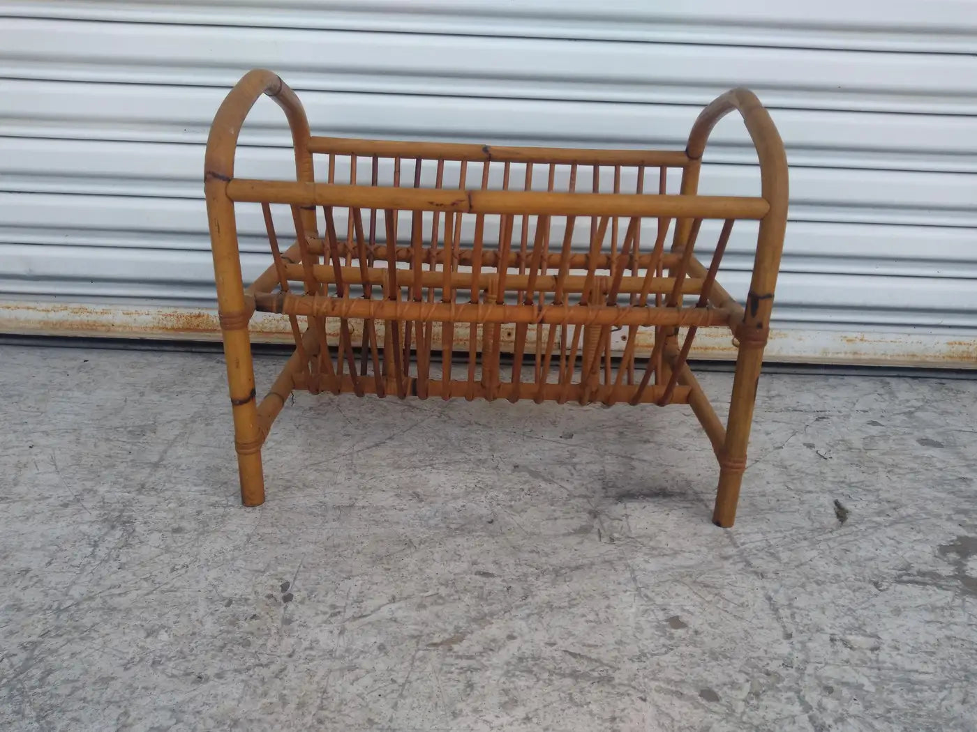 Bamboo Boho Chic Magazine Rack