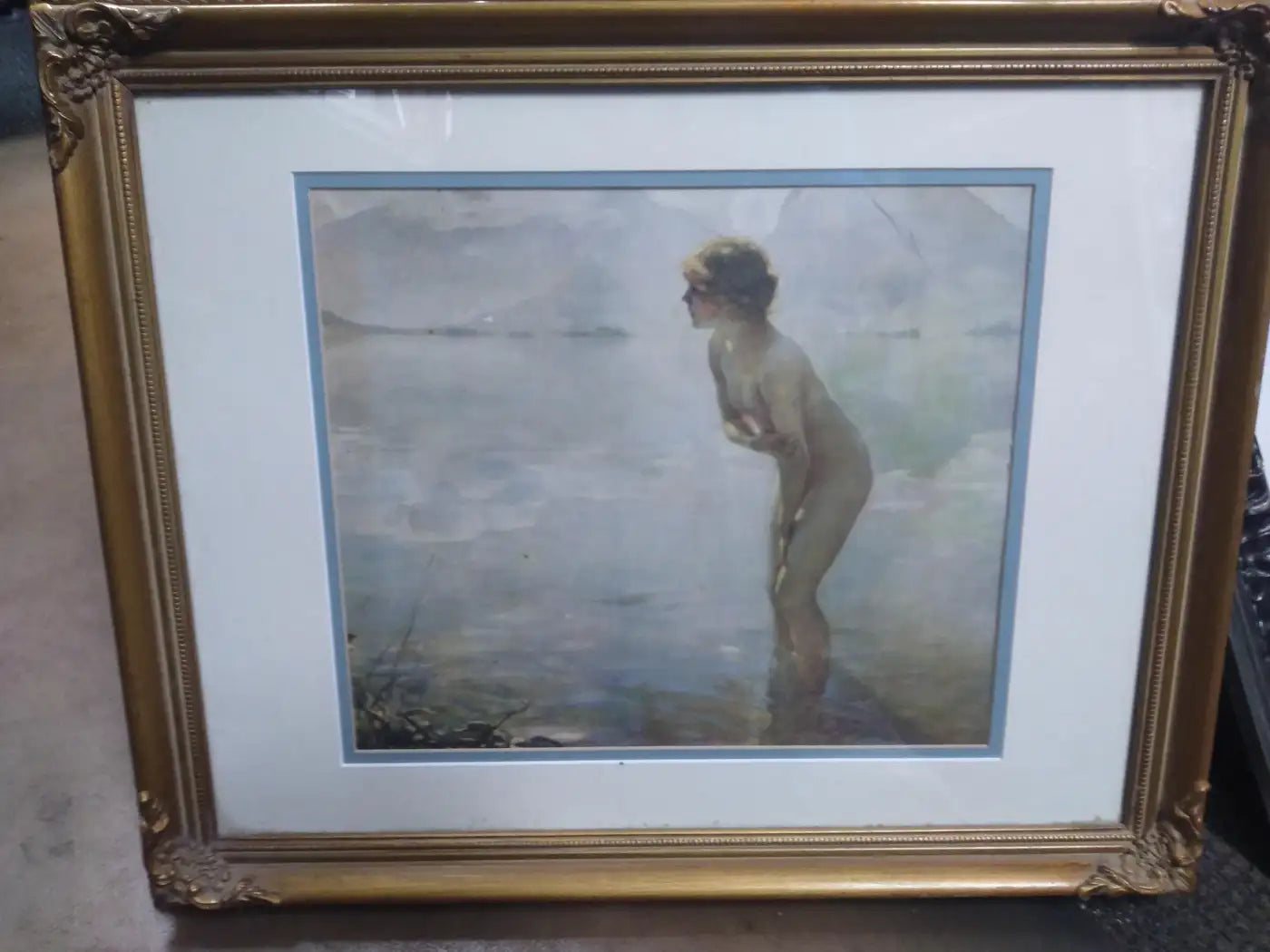 New York Graphics Society Print by Paul Emile Chabas "September Morning"