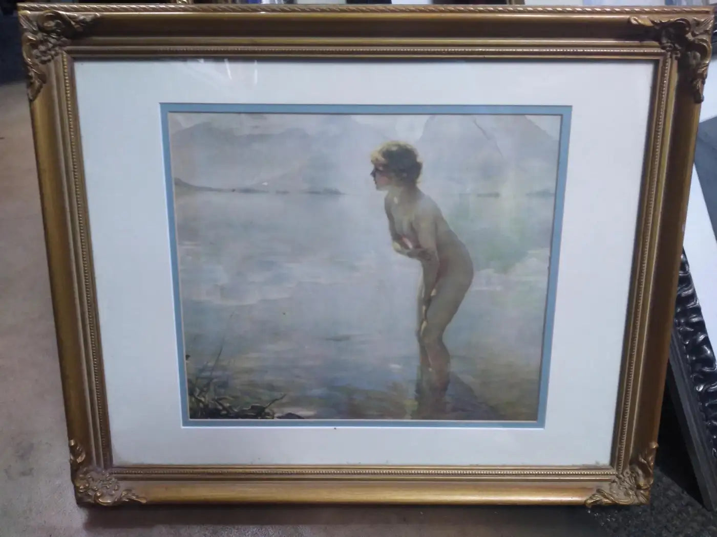 New York Graphics Society Print by Paul Emile Chabas "September Morning"