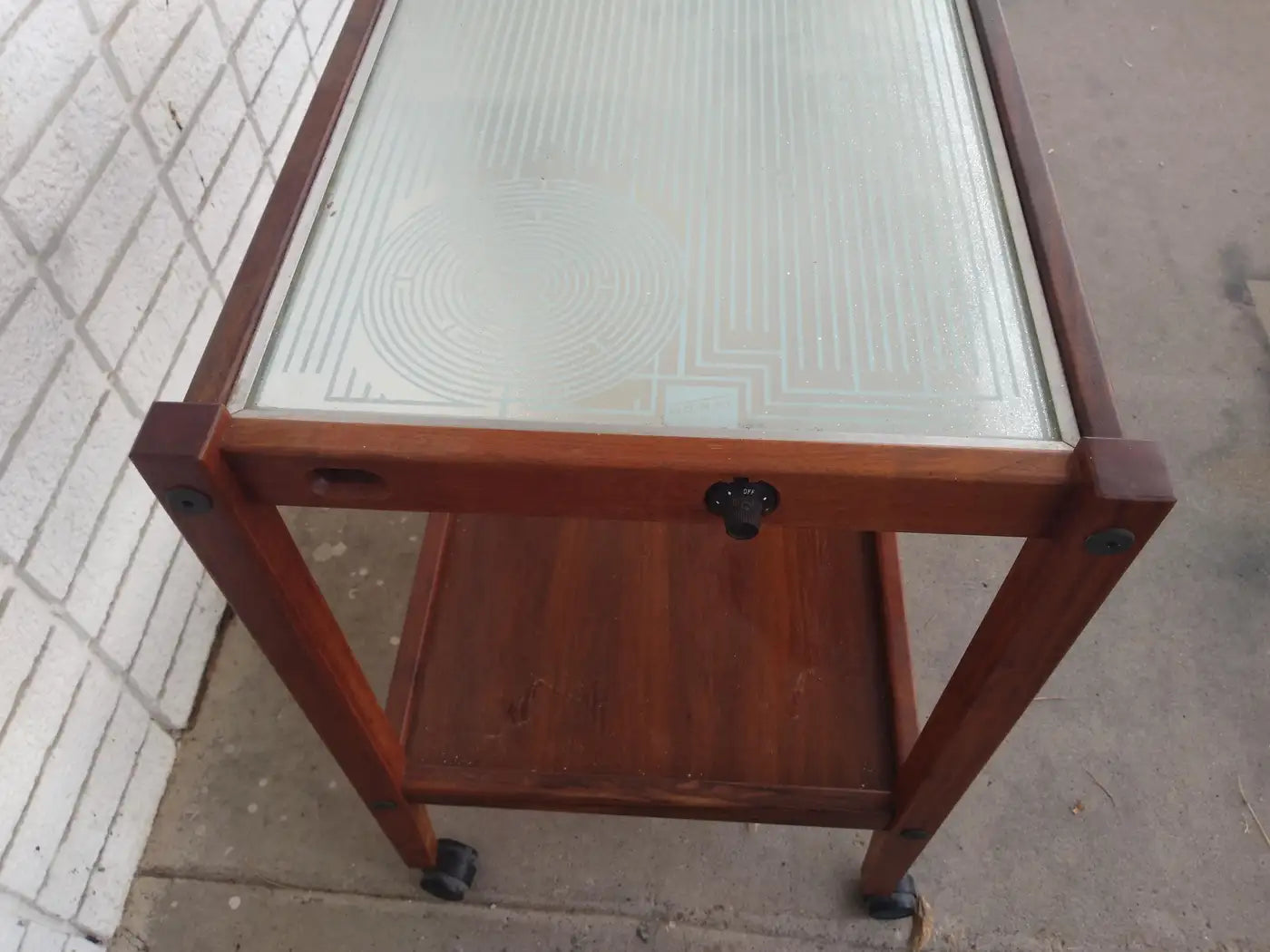 Salton Hotray Food Warming Cart and plates