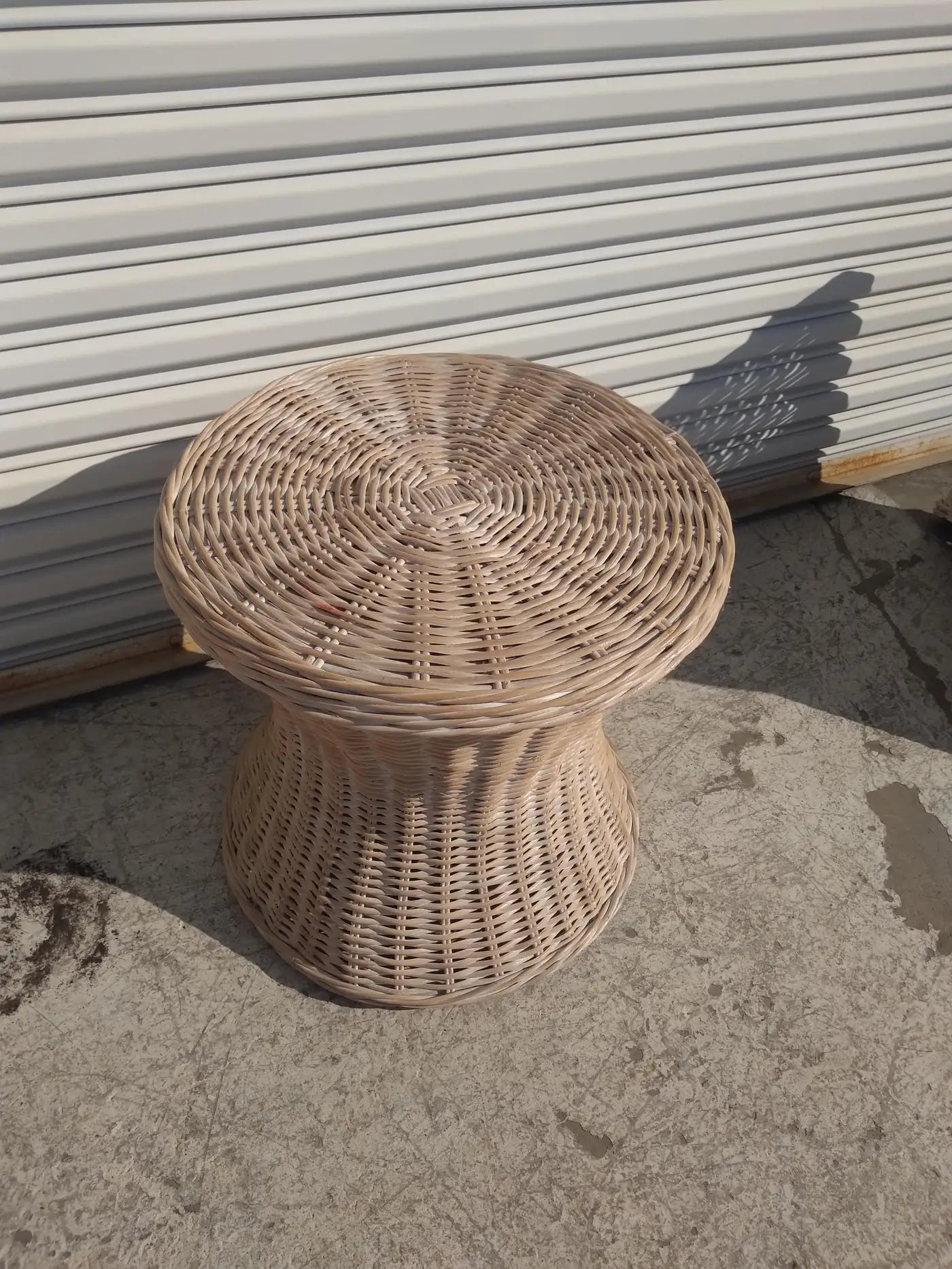 Boho Chic Rattan and Bamboo Side/Coffee Table