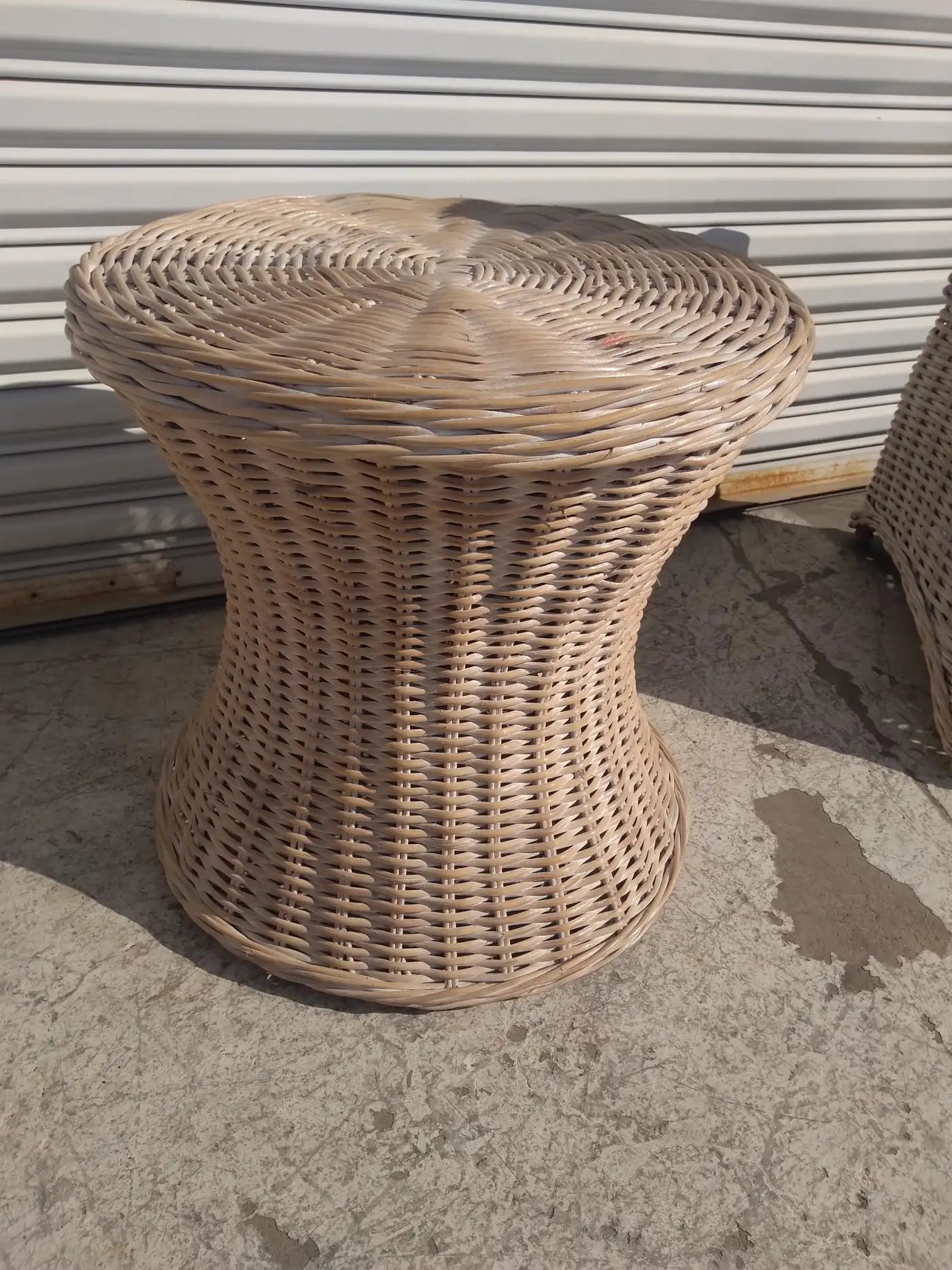 Boho Chic Rattan and Bamboo Side/Coffee Table