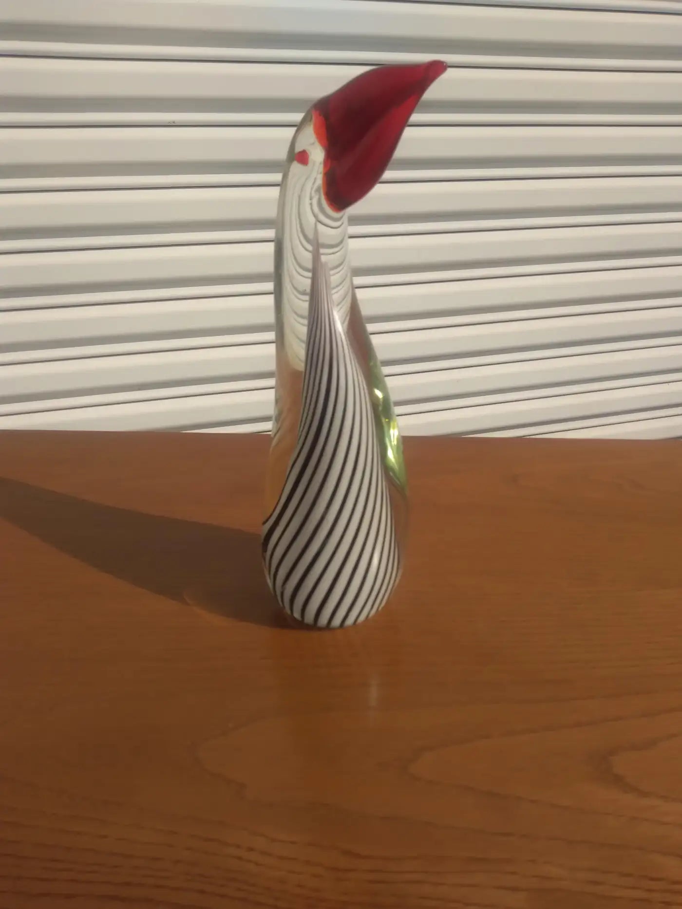 San Pacific Handblown Glass Parrot