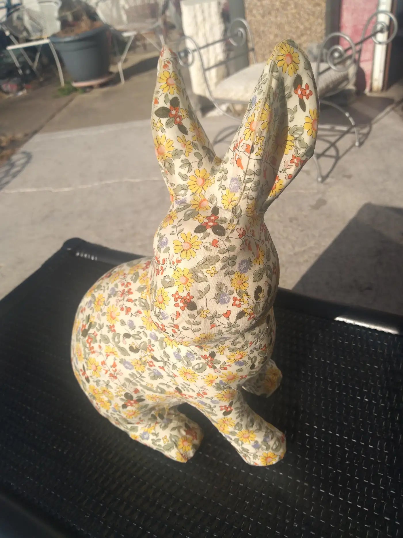 Rabbit covered in Fabric