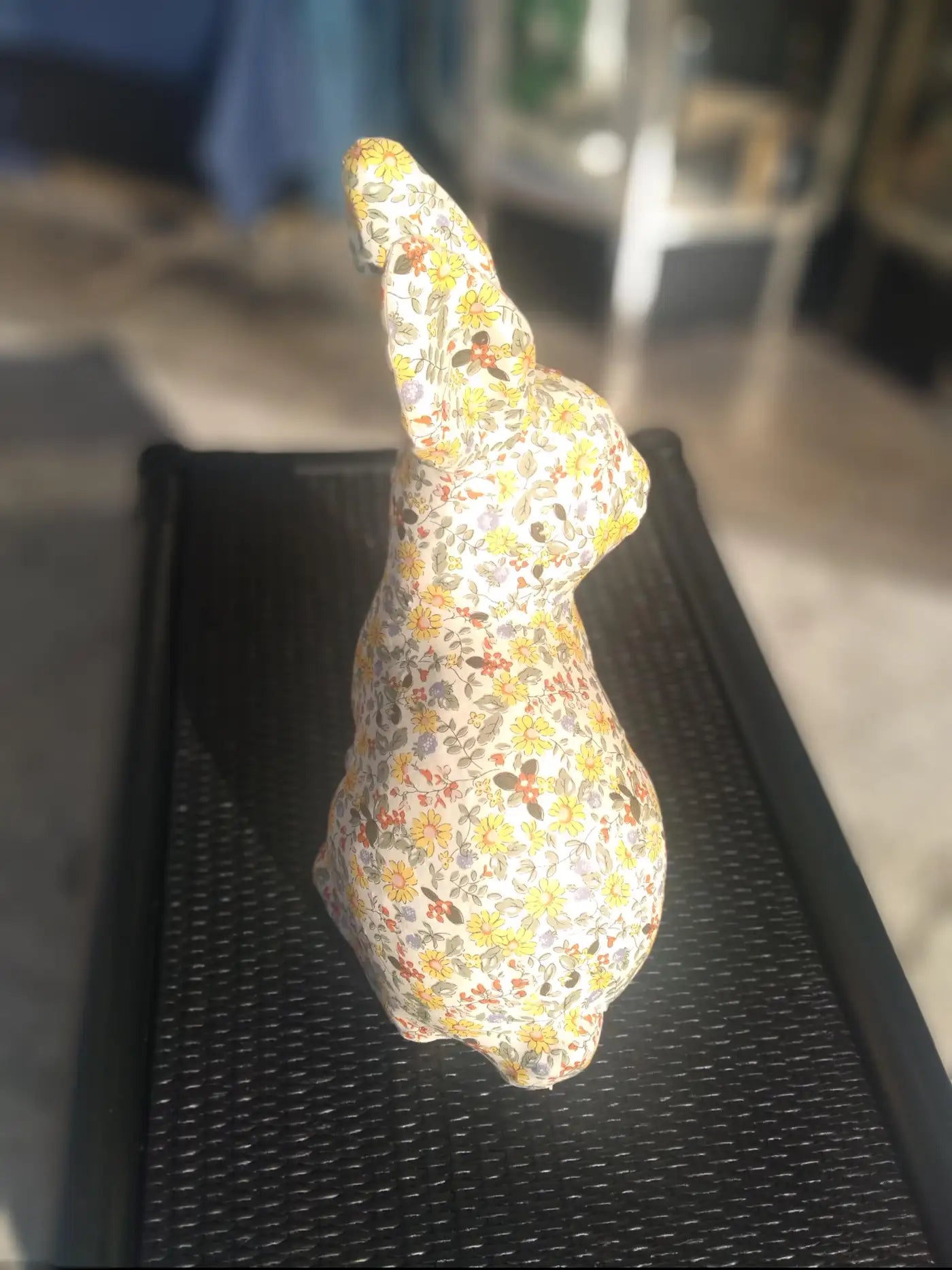 Rabbit covered in Fabric