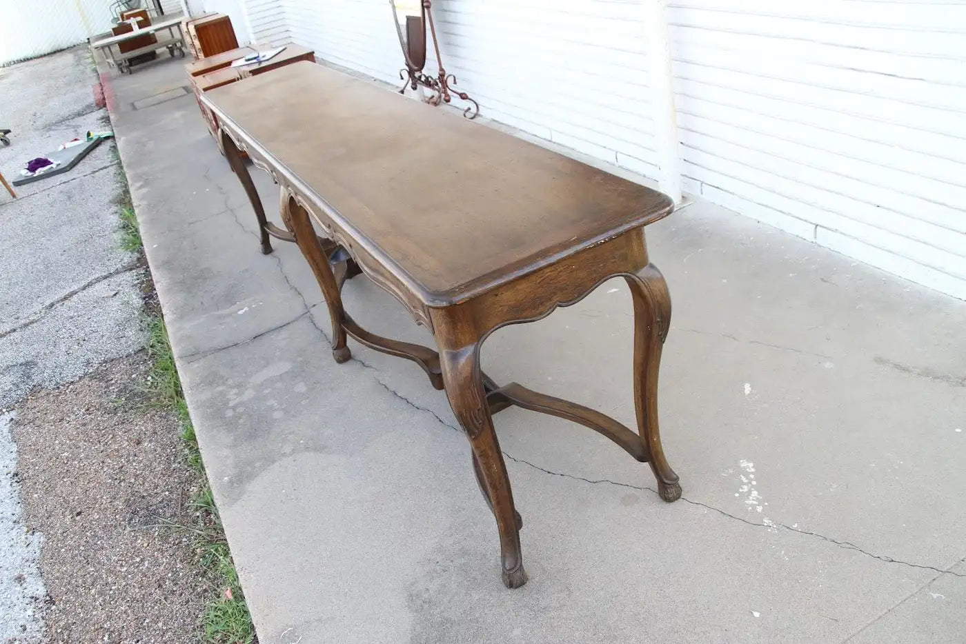 101" Baroque Revival Style Console Table by Auffray Furniture