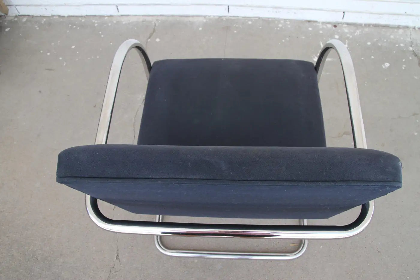 Set of 6 Knoll Mies Van Der Rhoe Tubular BRNO Chairs