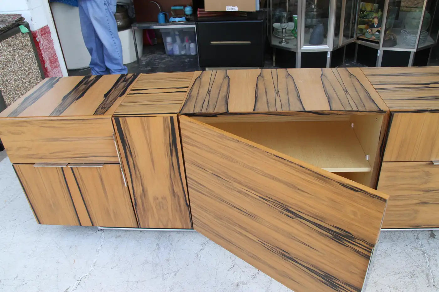 7FT Domino Credenza by Izay Weinburg for Geiger