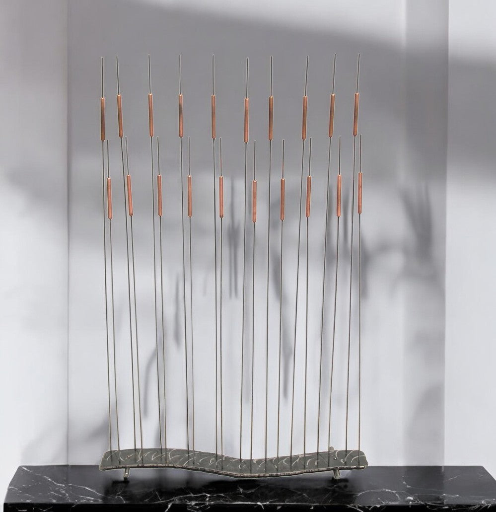 Large Bertoia Style Sonambient Sculpture