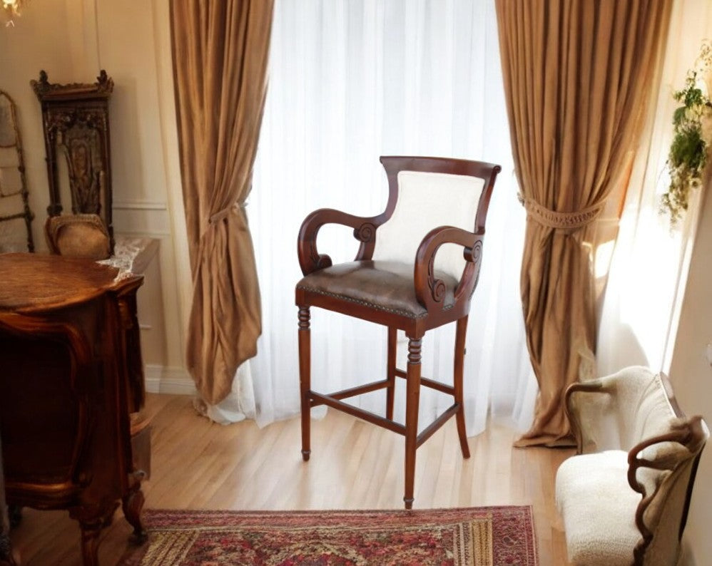 Pair Regency Style Bar Stools