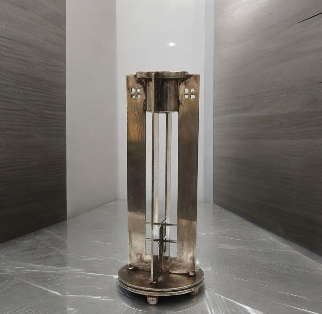 Silver Candleholder by Richard Meier for Swid Powell