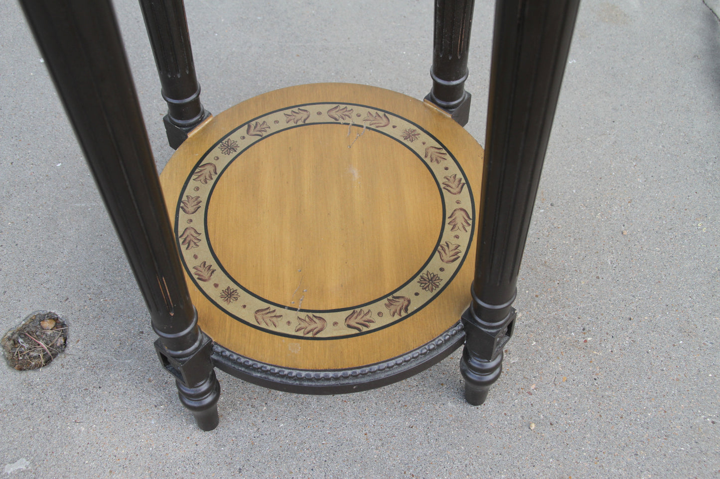 19thc Ebony Table